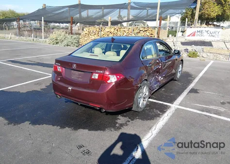 2010 Acura Tsx 2.4 z USA, uszkodzony, nr VIN JH4CU2F61AC032270